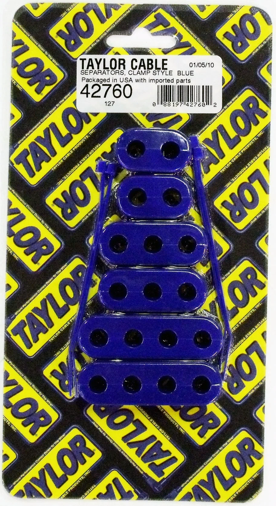 Spark Plug Wire Holder 7_8mm 6 Blue 42760